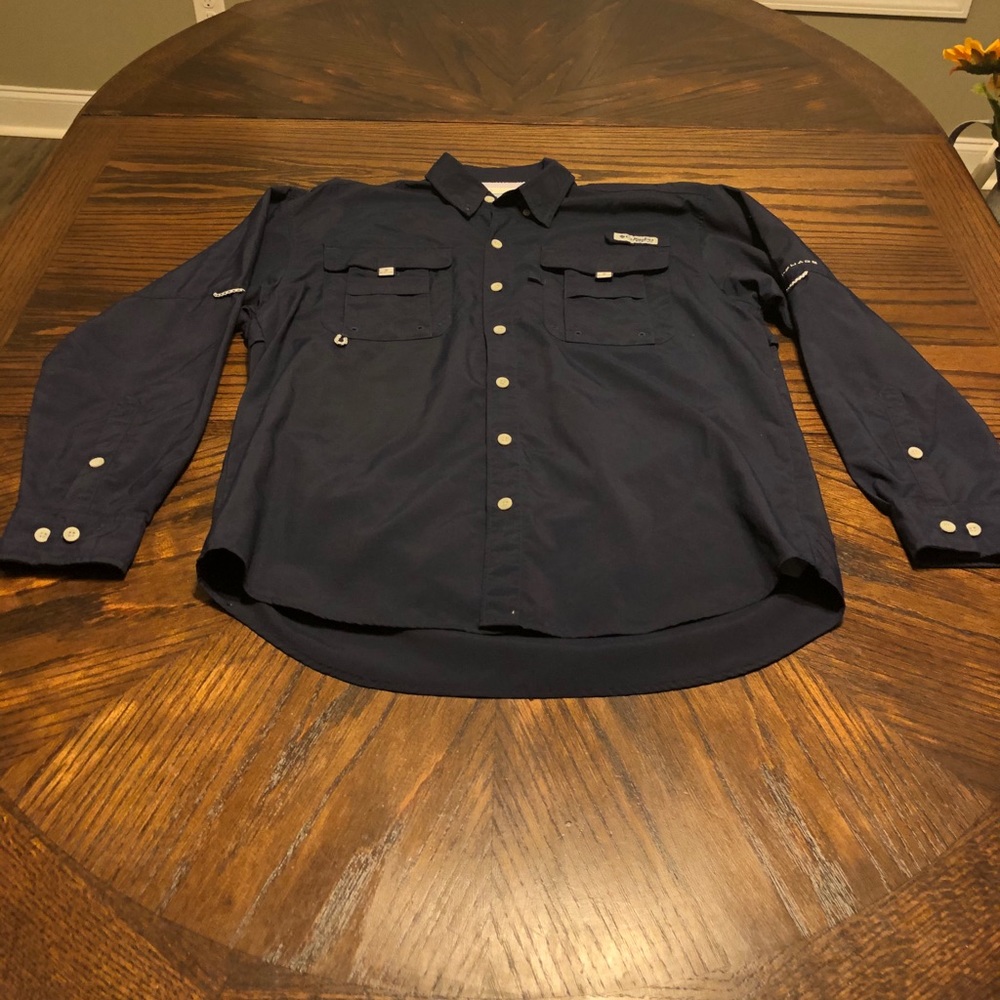 Men’s Columbia PFG Omni Shade Long Sleeve Size S
